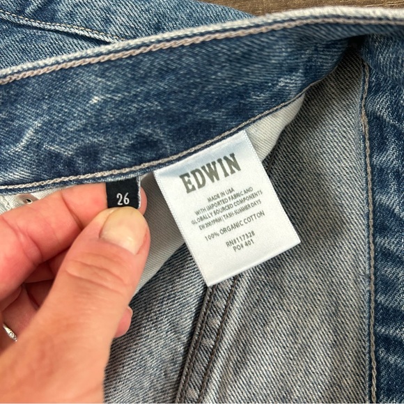 Edwin Tash Relaxed Straight Leg Jean - Picture 6 of 11